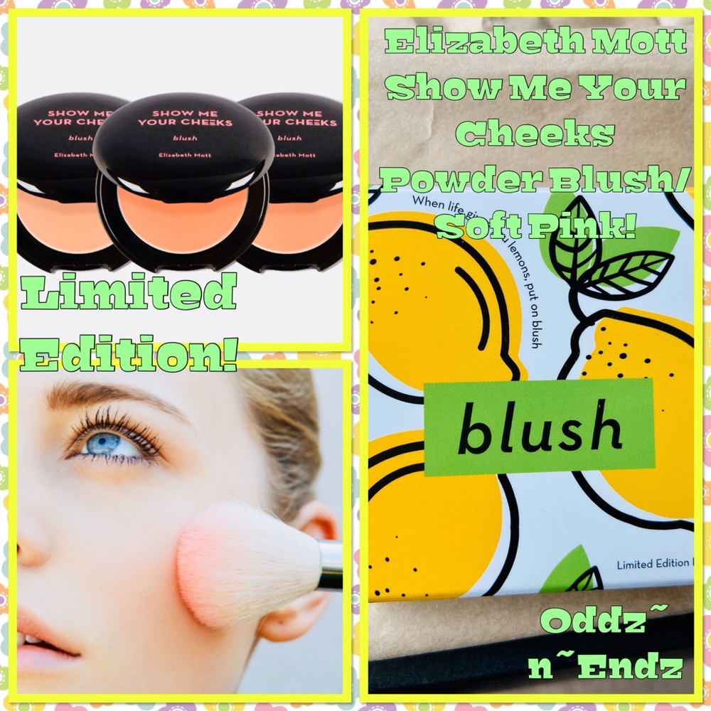 FINAL PRICE MARKDOWN!/Show Me Your Cheeks Powder Blush/Soft Pink!